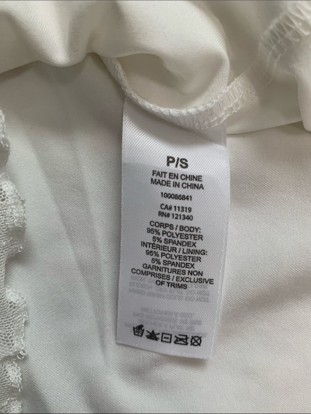 PacSun Cream Mini Skirt with Pink Floral Embroidery - Picture 8 of 8